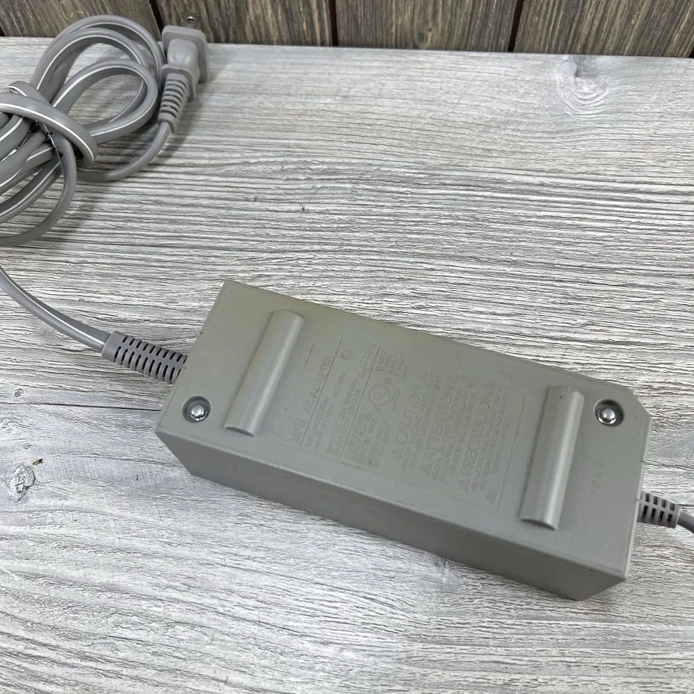 Nintendo Wii Power Cord Power Supply OEM Genuine (RVL-002) Tested Working